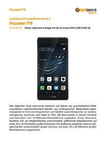 Huawei P9 Labortest, Seite 1 [Foto: MediaNord]