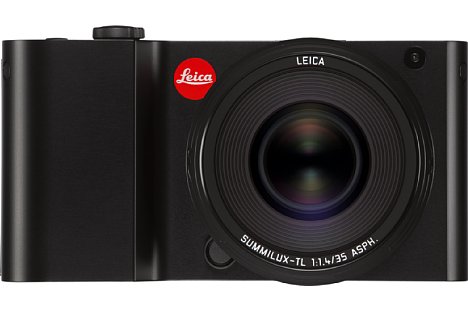 Bild In Schwarz gibt es die Leica TL ebenfalls. Sie soll mit 1.650 Euro nun 150 Euro mehr kosten als noch die T (Typ 701). Dafür entfällt auch noch Lightroom aus dem Lieferumfang. [Foto: Leica]