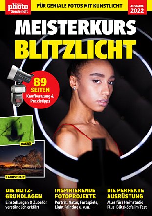DigitalPhoto 'Meisterkurs Blitzlicht 2022'. [Foto: Falkemedia]