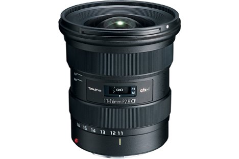 Bild Der Fokusring des Tokina atx-i 11-16 mm F2.8 CF, hier die Canon-Version, lässt sich eimnfach nach hinten ziehen, um vom Autofokus auf manuellen Fokus umzuschalten. [Foto: Tokina]