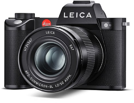 Bild Das Gehäuse der Leica SL2 besteht aus gefrästem Aluminium und ist nach IP54 gegen Staub und Spritzwasser geschützt. [Foto: Leica]