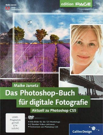 Bild Vorderseite von "Das Photoshop-Buch für digitale Fotografie – aktuell zu Photoshop CS5" [Foto: MediaNord]