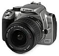 Canon EOS 350D silber mit EF-S 18-55 [Foto: Imaging One]