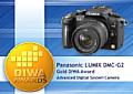DIWA Gold-Award für die Panasonic Lumix DMC-G2 [Foto: DIWA]