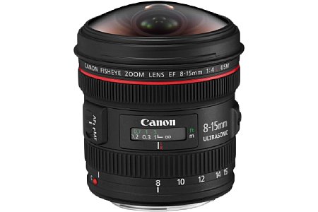 Canon EF 8-15 mm 1:4L Fisheye USM [Foto: Canon]
