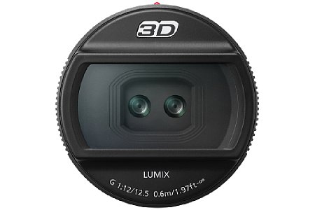 Panasonic Lumix G 1:12 12,5 mm 3D [Foto: Panasonic]