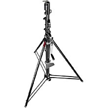 Manfrotto 087NW Stativ Wind-Up Silber 3-tlg.