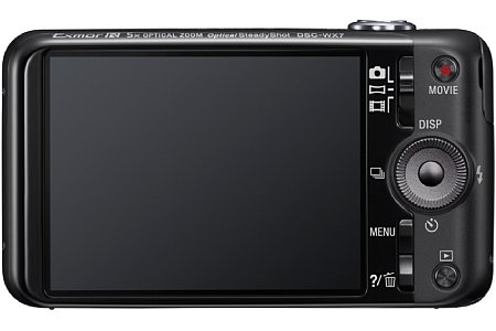 Sony Cyber-shot DSC-WX7 schwarz [Foto: Sony]