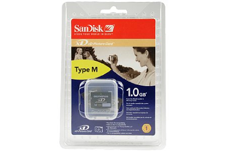 SanDisk xD 1 GByte Speicherkarte [Foto: imaging-one.de]