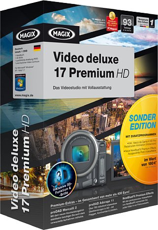 Bild Magix Video deluxe 17 Premium HD SE [Foto: Magix]