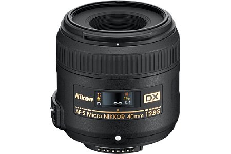 Nikon AF-S 40 mm 2,8 G Micro DX [Foto: Nikon]
