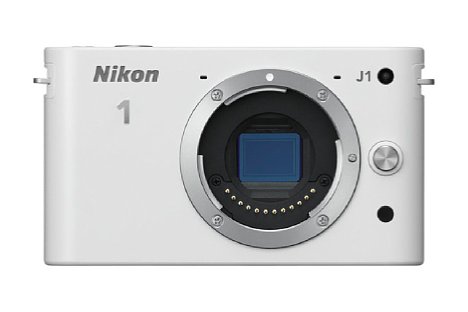 Bild Mit dem Nikon 1 System (hier die Nikon 1 J1) kam 2011 erstmals ein 1-Zoll-Sensor in Fotokameras auf den Markt. [Foto: Nikon]
