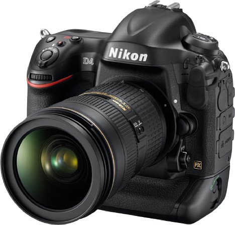 Bild Nikon D4 mit AF-S 24-70 mm 2.8 G IF ED [Foto: Nikon]