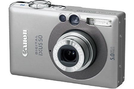 Digitalkamera Canon Digital Ixus 50 [Foto: Canon Deutschland]