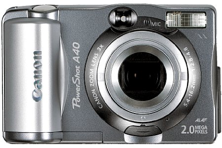Digitalkamera Canon PowerShot A40 [Foto: Canon]