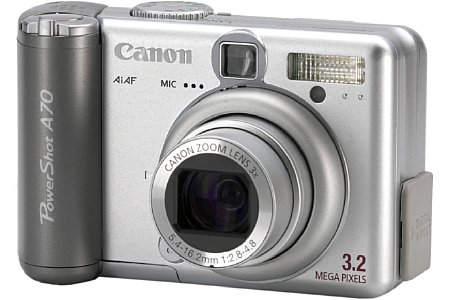 Digitalkamera Canon PowerShot A70 [Foto: Canon Deutschland]