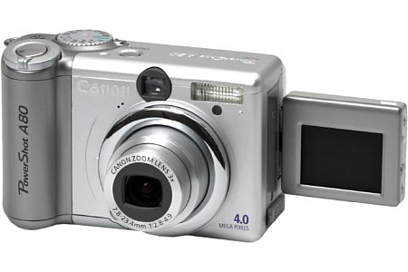 Digitalkamera Canon PowerShot A80 [Foto: Canon Deutschland]
