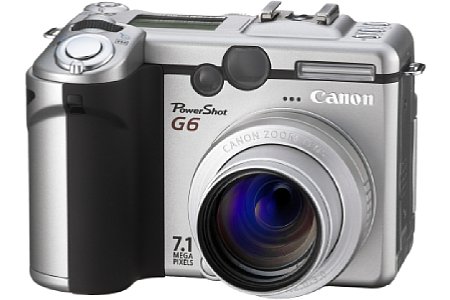 Digitalkamera Canon PowerShot G6 [Foto: Canon Deutschland]