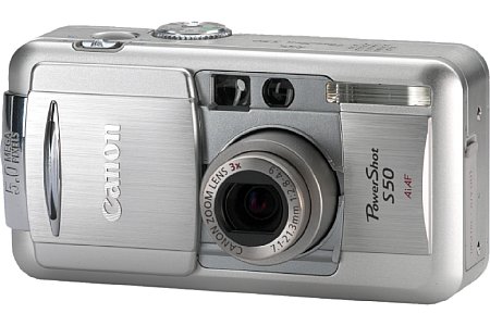 Digitalkamera Canon PowerShot S50 [Foto: Canon Deutschland]