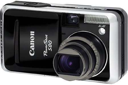 Digitalkamera Canon PowerShot S80 [Foto: Canon Deutschland]