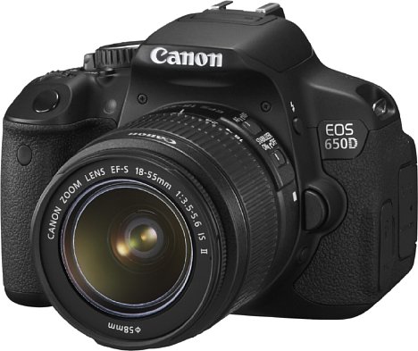 Bild Canon EOS 650D mit 18-55 mm [Foto: Canon]