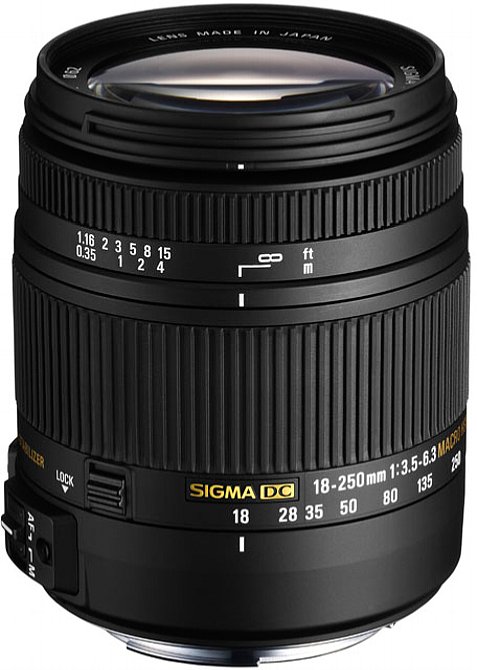 Sigma 18-250 mm DC Macro OS HSM Objektiv für Nikon Neuware 