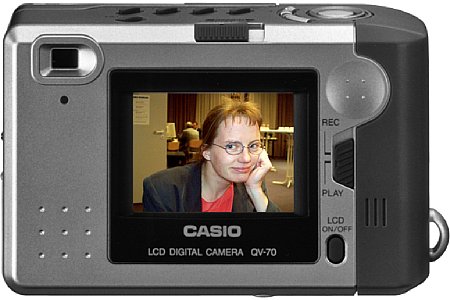 Digitalkamera Casio QV-70 [Foto: Casio]