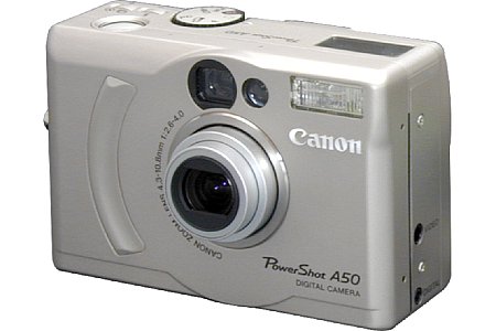Digitalkamera Canon PowerShot A50 [Foto: MediaNord]