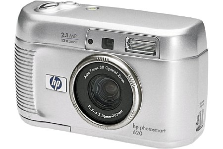 Digitalkamera Hewlett-Packard Photosmart 620 [Foto: Hewlett Packard]