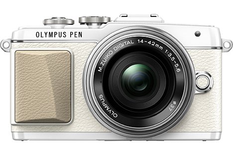 Bild Die 16 Megapixel auflösende Olympus Pen E-PL7 besitzt ein edles Metallgehäuse und soll in Silber, Schwarz und Weiß erhältlich sein. [Foto: Olympus]