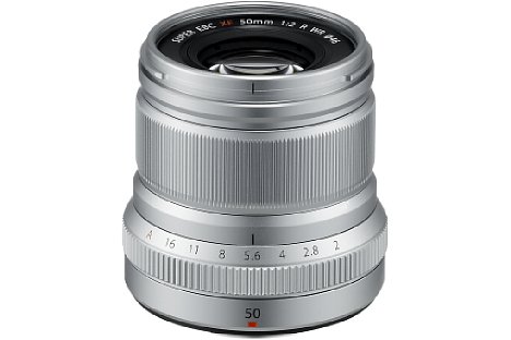 Bild Ab Februar 2017 soll das Fujifilm XF 50 mm F2 R WR wahlweise in Schwarz oder Silber für 500 Euro erhältlich sein. [Foto: Fujifilm]