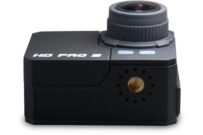 Bild Auf der Unterseite der HD Pro 2 befindet sich ein Standard-Stativgewinde, mit dem die Kamera auch ohne Schutzgehäuse montiert werden kann. [Foto: HD Pro]