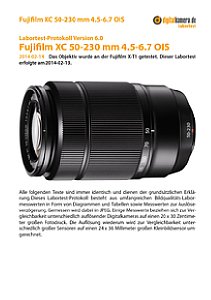 Fujifilm XC 50-230 mm 4.5-6.7 OIS mit X-T1 Labortest, Seite 1 [Foto: MediaNord]
