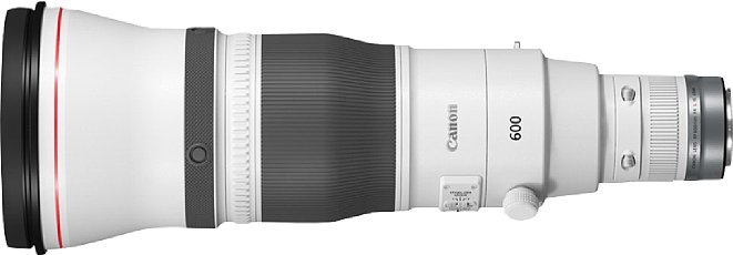 Bild Das Canon RF 600mm F4 L IS USM basiert ebenfalls auf der EF-Version von 2018, bietet aber auch einen schnelleren Autofokus dank neuartigem Dual Drive Power System. [Foto: Canon]