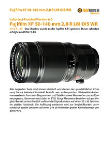 Fujifilm XF 50-140 mm 2,8 R LM OIS WR mit X-T1 Labortest, Seite 1 [Foto: MediaNord]