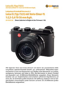 Leica CL mit Vario-Elmar-TL 1:3,5-5,6/18-56 mm Asph. Labortest, Seite 1 [Foto: MediaNord]