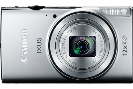 Bild Die Canon Digital Ixus 275 HS wird es nicht nur in Schwarz, sondern auch in Silber geben. [Foto: Canon]