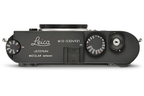 Bild Leica M10 schwarz Leitzpark-Edition. [Foto: Leica]