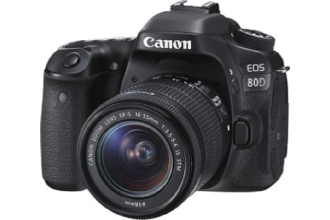 Bild Die neue Canon EOS 80D besitzt ein spritzwasser- und staubgeschütztes Gehäuse sowie einen neuen 45-Punkt-Autofokus. [Foto: Canon]