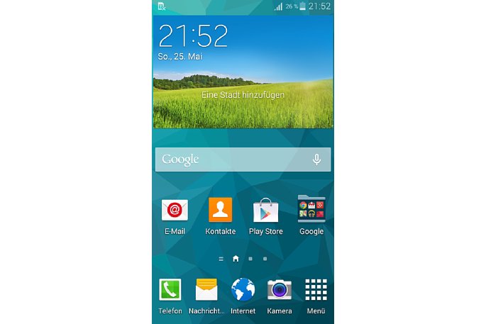 Bild Unverkennbar: Beim Samsung Galaxy K Zoom handelt es sich auch um ein ganz normales Android-Smartphone. [Foto: MediaNord]
