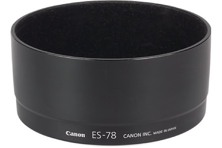 Canon ES-78 Gegenlichtblende [Foto: MediaNord]