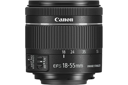 Canon EF-S 18-55 mm 4-5.6 IS STM. [Foto: Canon]