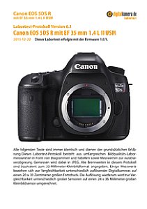 Canon EOS 5DS R mit EF 35 mm 1.4 L II USM Labortest, Seite 1 [Foto: MediaNord]