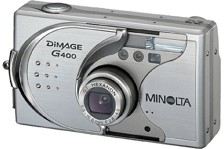 Digitalkamera Minolta Dimage G400 [Foto: Konica Minolta Europe]