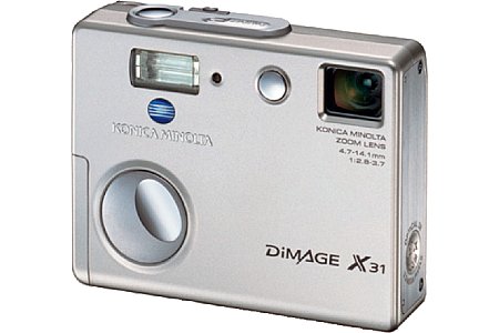 Digitalkamera Konica Minolta Dimage X31 [Foto: Konica Minolta Europe]