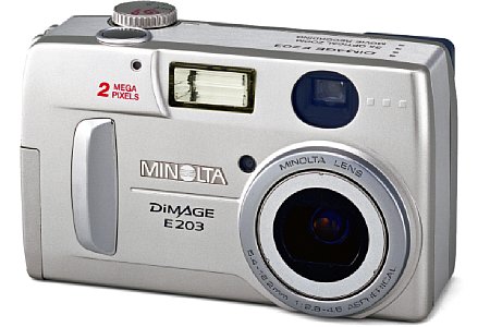 Digitalkamera Minolta Dimage E203 [Foto: Minolta]