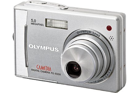 Digitalkamera Olympus FE-5500 [Foto: Olympus Europa]