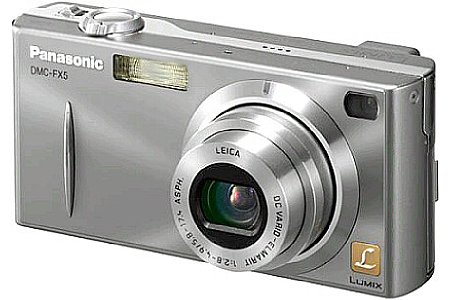 Digitalkamera Panasonic Lumix DMC-FX5 [Foto: Panasonic]
