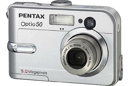 Digitalkamera Pentax Optio 50 [Foto: Pentax Europe]