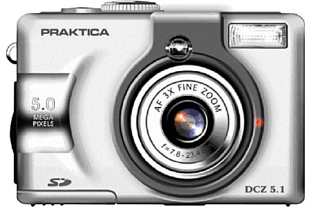 Digitalkamera Praktica DCZ 5.1 [Foto: Pentacon Dresden]